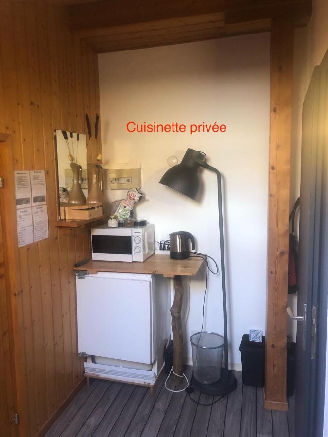 Logement chez l'habitant étage indépendant Grône Extérieur photo
